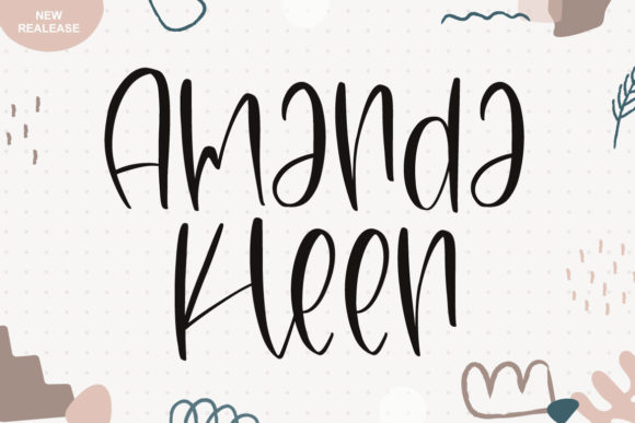 Amanda Kleen Font for Creative Projects