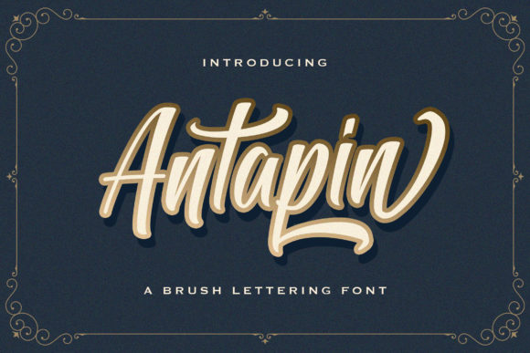 Antapin: A Beautiful Script Font for Business