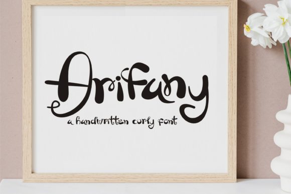 Arifany: A Stylish Script Font for Creative Projects