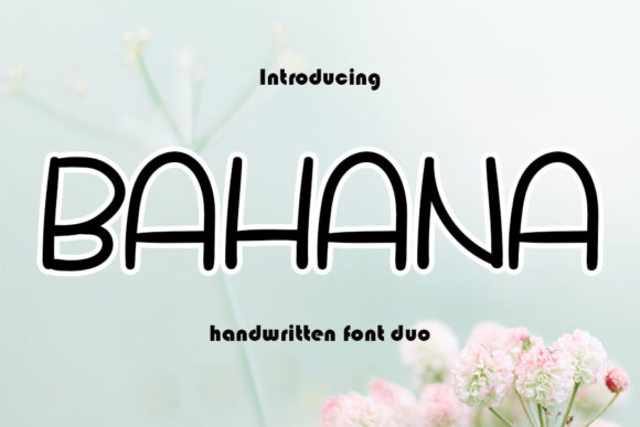 Bahana: A Script Font for Elegant Design
