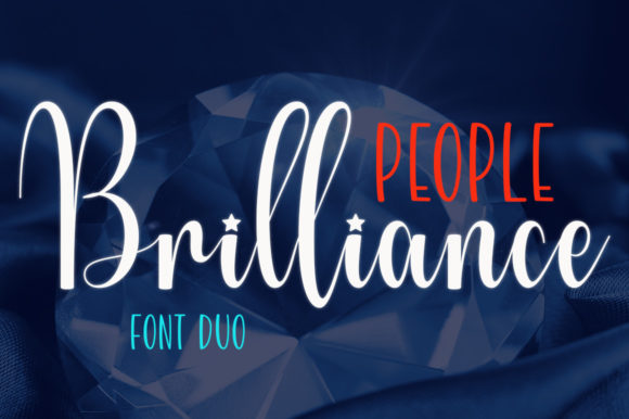 Brilliance People: A Font for Creative Projects