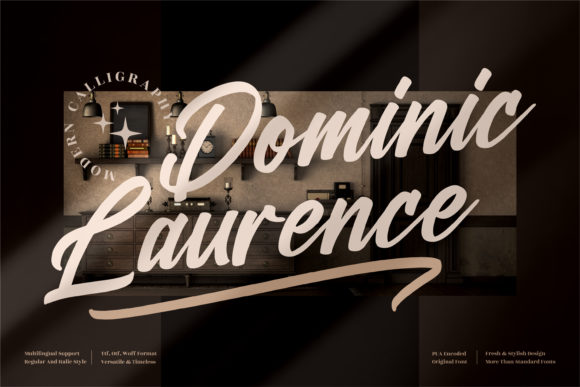 Dominic Laurence: A Script Font for Creative Campaigns