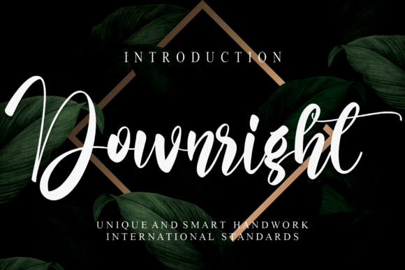 Downright: A Script Font for Real Design Work