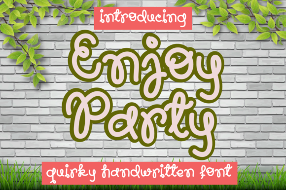 Enjoy Party Font for Creative Makers