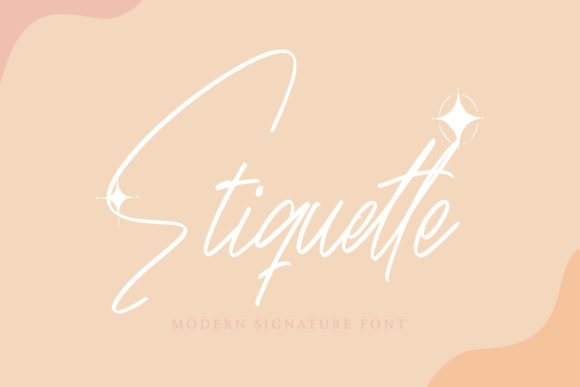 Etiquette Font: Elegant Script for Web Design