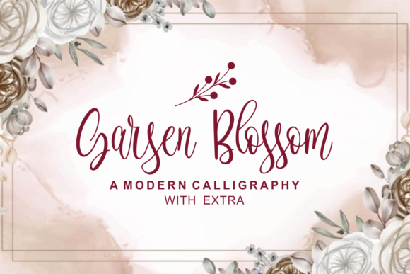 Garsen Blossom: A Script Font for Creative Web Design