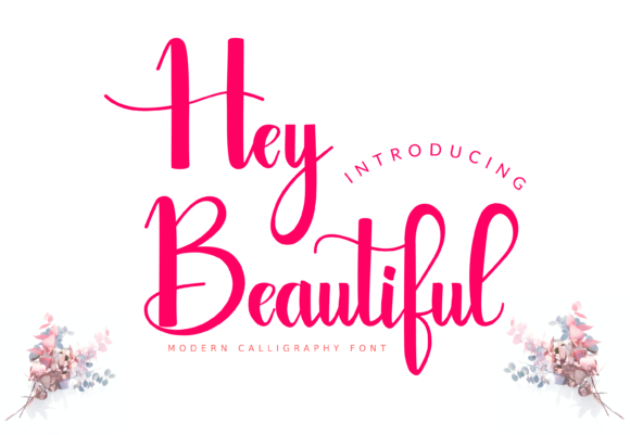 Hey Beautiful: A Script Font for Elegant Expression