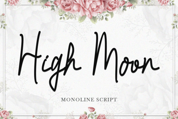 High Moon: A Script Font for Web Design