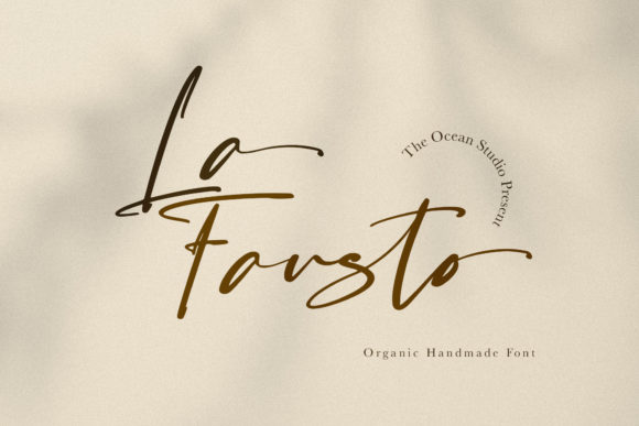 La Fausto: A Script Font for Impactful Design