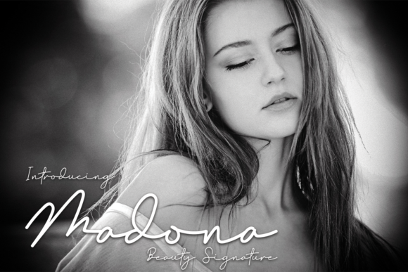 Madona: A Script Font for Elegant Campaigns