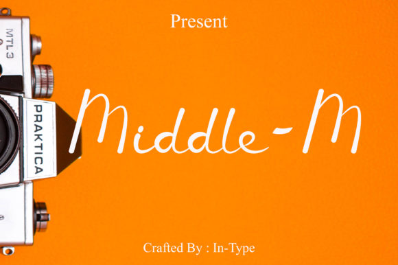 Middle-M: A Playful Font for a Polished Brand