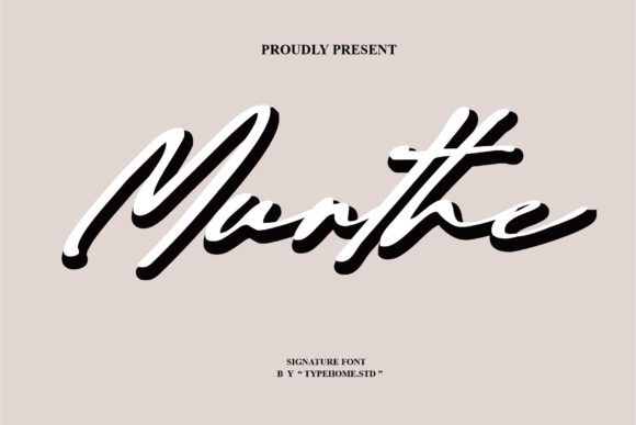 Munthe: A Script Font for Elegant Design