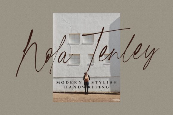 Nola Tenley: A Script Font for Real Projects