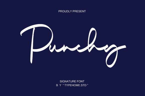Punchy Font Review: A Trendy Script for Creative Branding