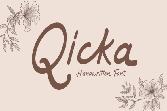 Qicka: A Stylish Script Font for Campaigns