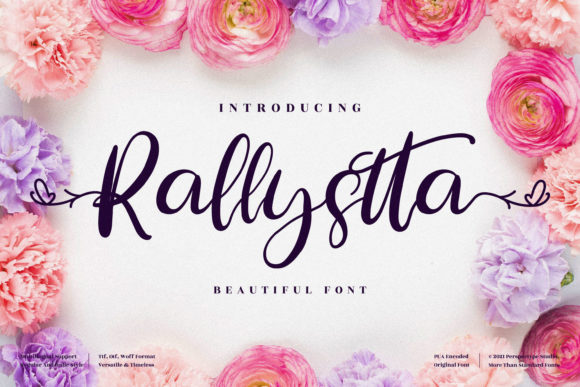Rallystta: A Refined Script for Branding