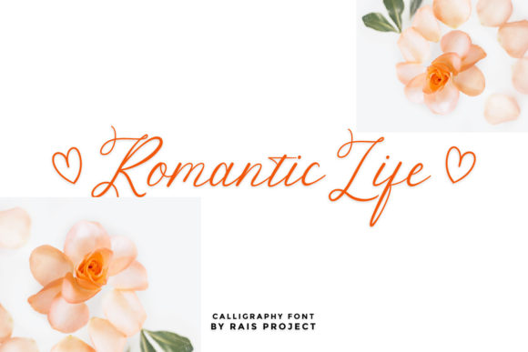 Romantic Life Font for Elegant Campaigns
