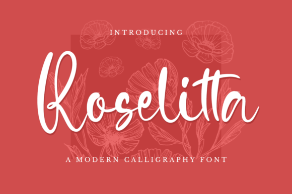 Roselitta: A Script Font for Elegant Design