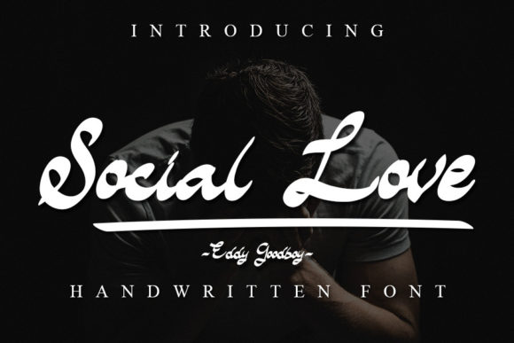 Social Love Font: Elegant Script for Crafters
