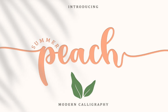 Summer Peach Font Review