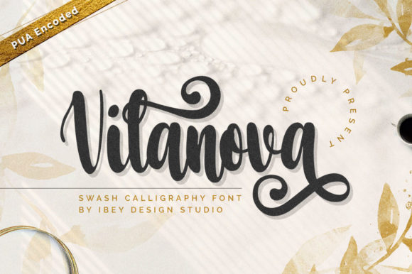 Vilanova: A Script Font for Creative Campaigns
